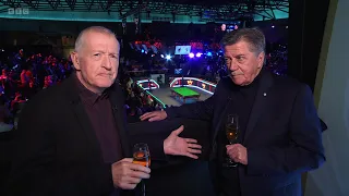 2023 Masters - Steve Davis chats with Cliff Thorburn