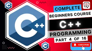 🔴 C++ Programming for Beginners • C++ Course • C++ Tutorials • Learn Coding • C++ Basics • (Pt. 4)
