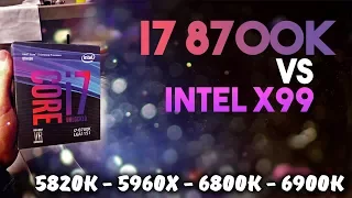 i7 8700K Worth It? vs Intel X99 ~ Games & Adobe Apps ~ When Should You Upgrade?