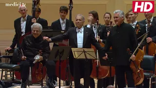 Zubin Mehta With Itzhak Perlman and Pinchas Zukerman - Mozart: Sinfonia concertante for Violin