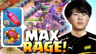 Gaku’s MAX RAGE GEM is Broken with ROOT RIDERS! Clash of Clans