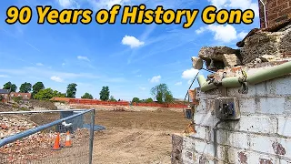 YORK'S CRUMBLING ABANDONED STADIUM