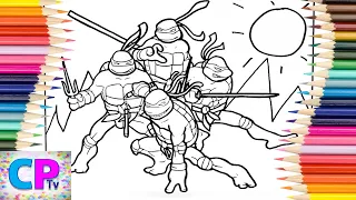 Ninja Turtles Coloring Pages,  Donatello, Raphael, Leonardo, Michelangelo, Coloring Pages Tv