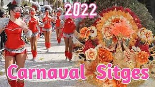 CARNAVAL SITGES 2022 : NIGHT STREET PARADE ( Rua De l'Extermini )