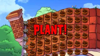 Plants vs Zombies Hack : All Melon - Pult vs Zombie in Survival Roof