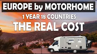 1 Year 18 Countries EUROPE Motorhome Budget