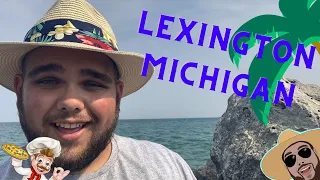Lexington,Michigan Exploring Downtown,Eating At Sweetwater,and Relaxing Down By Lake Huron!