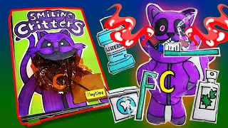 Making Poppy Playtime Chapter 3 Game Book🐱🧼 (+ Smiling Critters Squishy Paper Play)