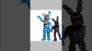 Fnaf speed edit withered toy Bonnie