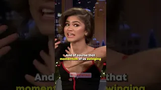 Zendaya's Body Slam With Zac Efron