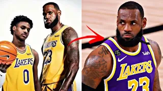 LEBRON JAMES SIGNS A 2 YEAR, $85 MILLION CONTRACT EXTENSION WITH THE LAKERS! BRONNY x BRON 2023?