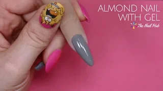 How To Sculpt An Almond Nail with Gel