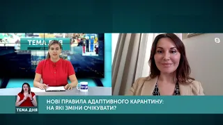 Тема дня. Нові правила адаптивного карантину: на які зміни очікувати. Від 04.08.2020