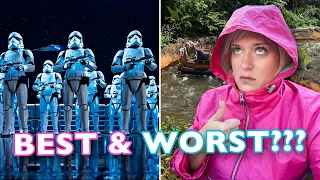 BEST & WORST Disney World Challenge: Are These REALLY The Top & Bottom Rides in All 4 Parks?!