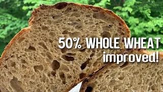 How I IMPROVED my 50% WHOLE WHEAT Bread Recipe? | by JoyRideCoffee
