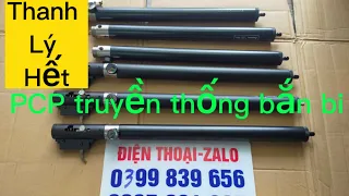 Thanh lý -Súng  PCP truyền thống bắn  đạn bi giá rẻ-Bán rẻ 100 bộ bình hơi giá sinh viên