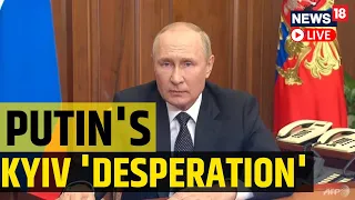 Russia Ukraine War Updates | Kyiv Hit By Missiles | Putin Calls It Revenge for Crimea | News LIVE