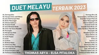 Thomas Arya Feat Elsa Pitaloka (Full Album Dermaga Biru) || Duet Melayu Terbaik (Terlaris) 2023