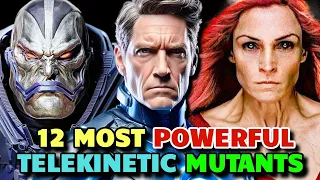 13 Most Powerful Telekinetic Mutants Who Can Destroy Entire Cities With Their Powers!