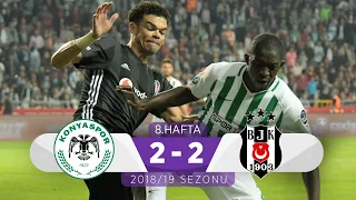 Atiker Konyaspor (2-2) Beşiktaş | 8. Hafta - 2018/19