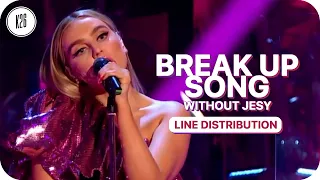 Little Mix ~ Break Up Song (Live) ~ OT3 Line Distribution [Without Jesy]