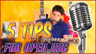 Open Mic Nights - 5 Tips on How to ROCK 'Em