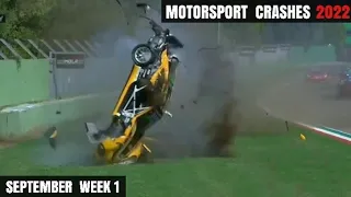 Motorsport Crashes 2022 September Week 1