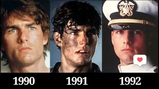 Tom Cruise from 1981 - 2023