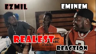 He Snapped On This One!!!! EZMIL FT EMINEM REALEST (REACTION)