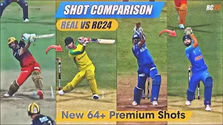 RC24 Game vs REAL Shots Comparison | New 64+ Premium Shots | PART-2