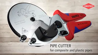 KNIPEX Pipe Cutter for Composite and Plastic Pipes (90 25 25)