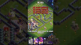 Easy way to 3 stars in Happy New Year 2023 challenge (clash of Clans)#shorts #trending#viral#views