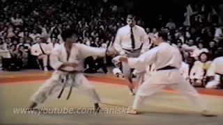 JKA 1990  Team Kumite Final JAPAN vs ENGLAND