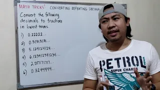 Math Tricks! Converting Repeating Decimals to Fractions | Civil Service Exam Review | LET Review