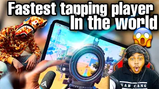 WORLD's FASTEST Accuracy Spray TAP TAP Dmr Sniper Ft. Capi Gaming | BEST Moments in PUBG mobile