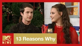 Katherine Langford & Dylan Minnette on '13 Reasons Why' Season 2 | 2017 MTV Movie Awards | MTV News