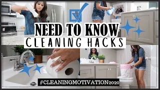 NEED TO KNOW CLEANING HACKS | CLEANING TIPS FOR YOUR HOME | PRO CLEANING HACKS