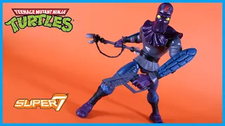 Super7 Ultimates! Teenage Mutant Ninja Turtles Wave 1 FOOT SOLDIER Action Figure Review