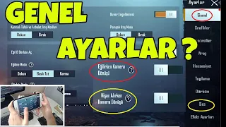 PUBG Mobile GENEL AYARLARI NASIL OLMALI? EFSANE TAKTİKLER