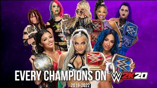 WWE 2K20 EVERY CHAMPIONS HISTORY 2019-2022