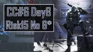 Arknights CC#6 Day8 Risk15 No 6 Star ft. Tachanka