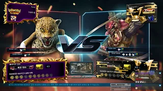 Tekken 7 puma (king) VS eyemusician (yoshimitsu) 철권7 퓨마 (킹) VS 아이뮤지션 (요시미츠)