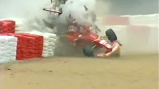 Jacques Villeneuve's Crash At The 1998 Belgium Grand Prix (Qualifying)