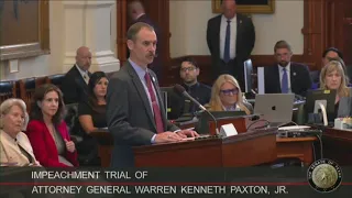 Ken Paxton impeachment trial: Full opening statement against him