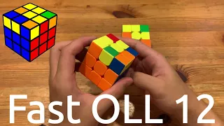 Alternative OLL 12 Algorithm Without S Moves (25 FPS Test)