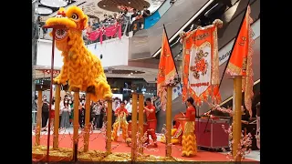 Chinese New Year Lion Dance At Eastpoint Mall - Day One