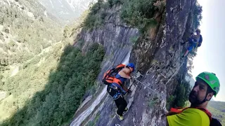 Via ferrata "WALSERFALL" ( agosto 2021 )