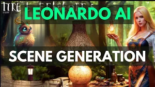Combining multiple images on the ai canvas | Leonardo AI - Scene generation (Part 7)