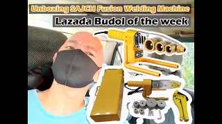 Unboxing SAJCH Fusion Welding Machine | Lazada Budol of the Week | TadsMove