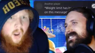 Forsen Reacts | Caseoh gets violated by PlayStation messages for 11 minutes straight